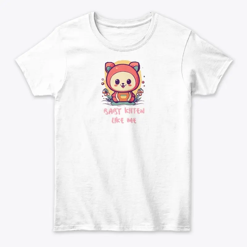 Baby Kitten Design, Baby Onesis Wear.