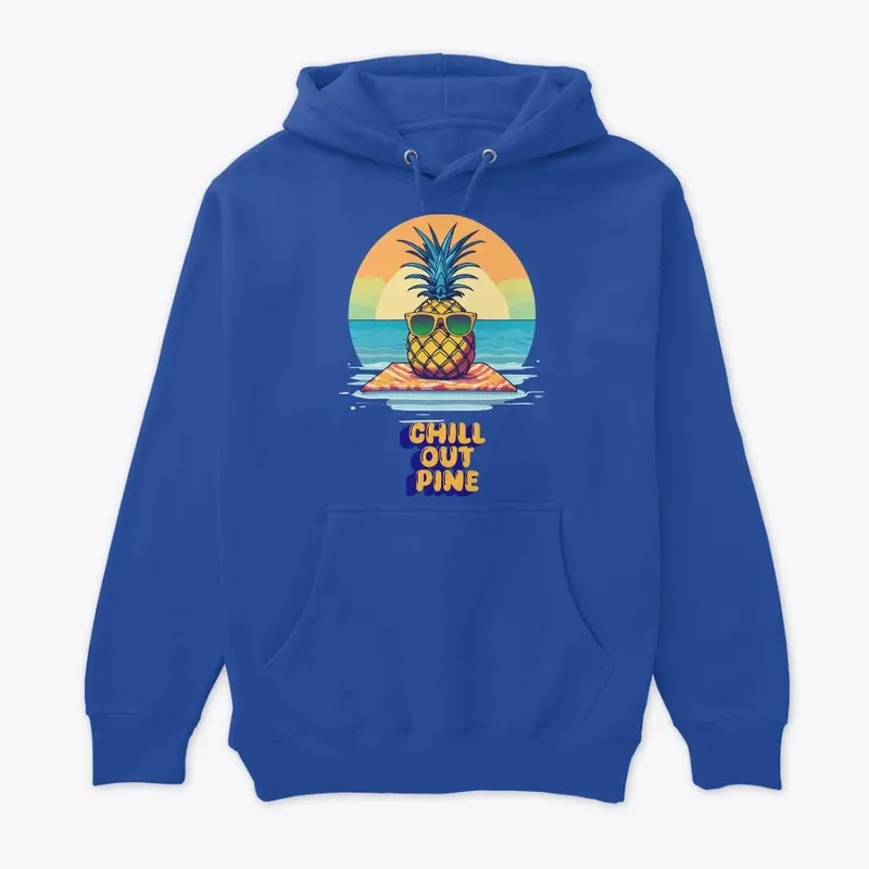 Chill Out Pineapple T-Shirt Print 