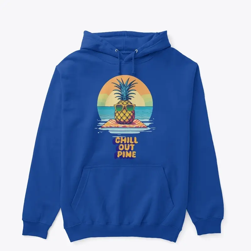 Chill Out Pineapple T-Shirt Print 